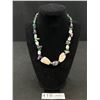 Image 1 : Natural Polished Gem Stones Necklace, Rose Quartz, Amethyst, Turquoise Etc