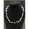 Image 3 : Natural Polished Gem Stones Necklace, Rose Quartz, Amethyst, Turquoise Etc