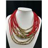 Image 3 : Vintage Multi Strand Necklace w/ Original Closure