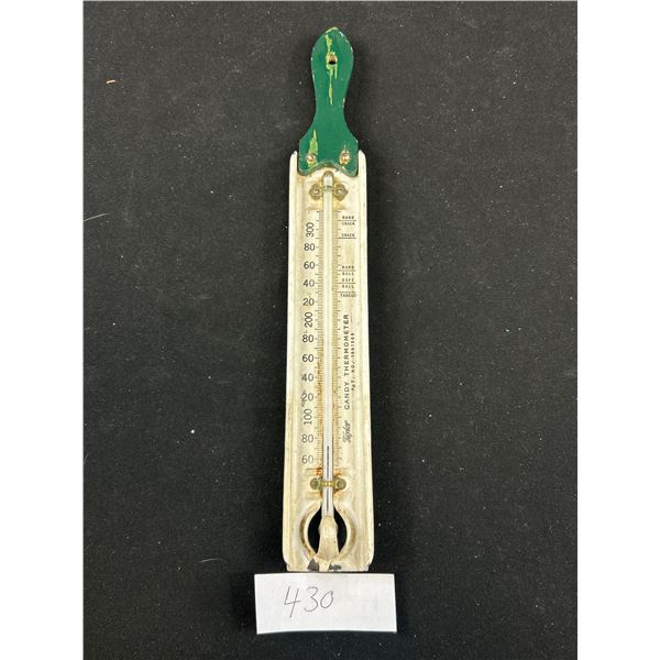 Vintage Porcelain Taylor Candy Thermometer