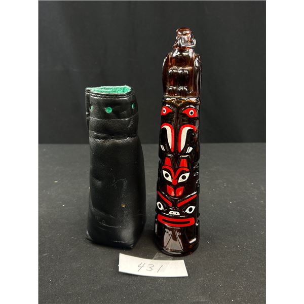 Hard to Find Vintage Avon Totem Pole After Shave Bottle