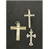 Image 6 : Antique Rosary + Several Crucifix Cross Pendants