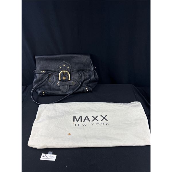 Amaxx New York Leather Purse w/ Original Cloth Bag