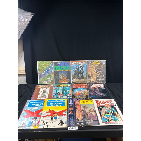 Nice Lot of Large Size Comics in Bags
