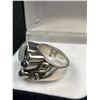 Image 3 : Stunning Sajen 925 Sterling Silver Ring w/ Various Gem Stones Size 6.5"