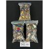 Image 1 : 3 Small Bags of Jewelry Parts, Etc