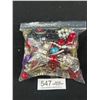 Image 3 : 3 Bags of Jewelry Beads,Parts Etc