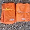 Image 1 : 2 orange tarps- size 12' by 18'