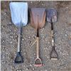 Image 1 : 3 shovels