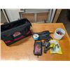 Image 3 : Jobmate Carry Bag w/Fishing Supplies (Knife, Hooks, Gloves, bait, etc.)