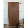 Image 1 : Wooden Door w/Door Knob (78"x34") (Ok Condition)