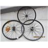 Image 1 : Lot of 3 Vintage BMX Wheels