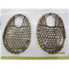 Image 4 : Pair of Antique Bear Paws Snow Shoes Hand Made
