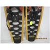 Image 3 : Pair of Modern Wooden Snow Shoes in Good Shape