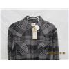 Image 2 : Levi's Barstow Western Shirt Grey Plaid Flannel Medium New with Tags