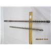 Image 1 : Lot of 2 Hammer  Drill Concrete Bits 21 inches by 5/8 and 15 ½ by ½ inch