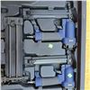 Image 3 : 4 new cambell west air nailers in tool case