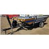 Image 1 : 12 ft aluminum flat bottom boat with trailer VIN: SK000000000096624
