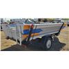 Image 6 : 12 ft aluminum flat bottom boat with trailer VIN: SK000000000096624