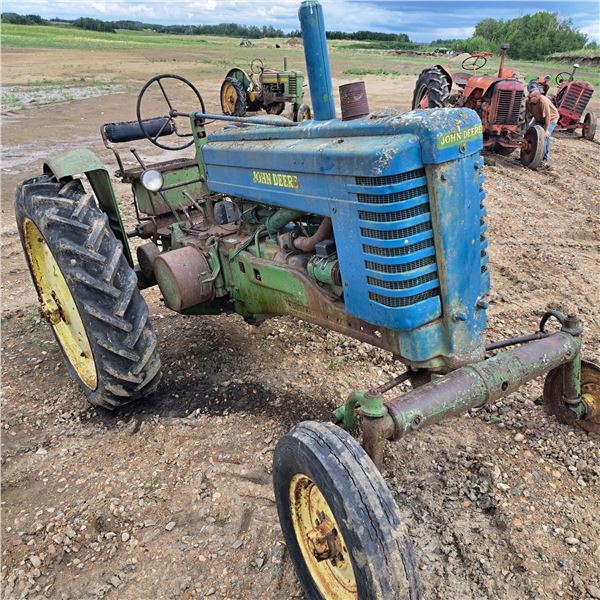 John deere model A tractor- s/n- 604349