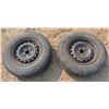 Image 1 : (2) Tires w/ Rims (P205/75R14)