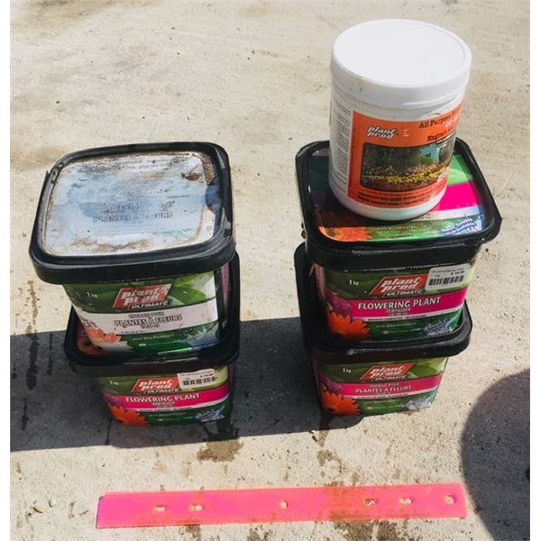 5 unused fertillizer