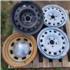 Image 3 : 5 rims- 4 size 16x6.5 and other uknown