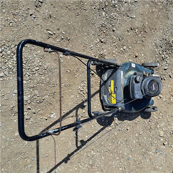 Green tecumseh lawn mower- 4 HP