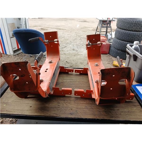 Scafolding Supports and a Wireless Remote Lighting System