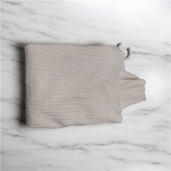 off white turtle Neck sweater for men and Red sweater for kids (9-10 years)