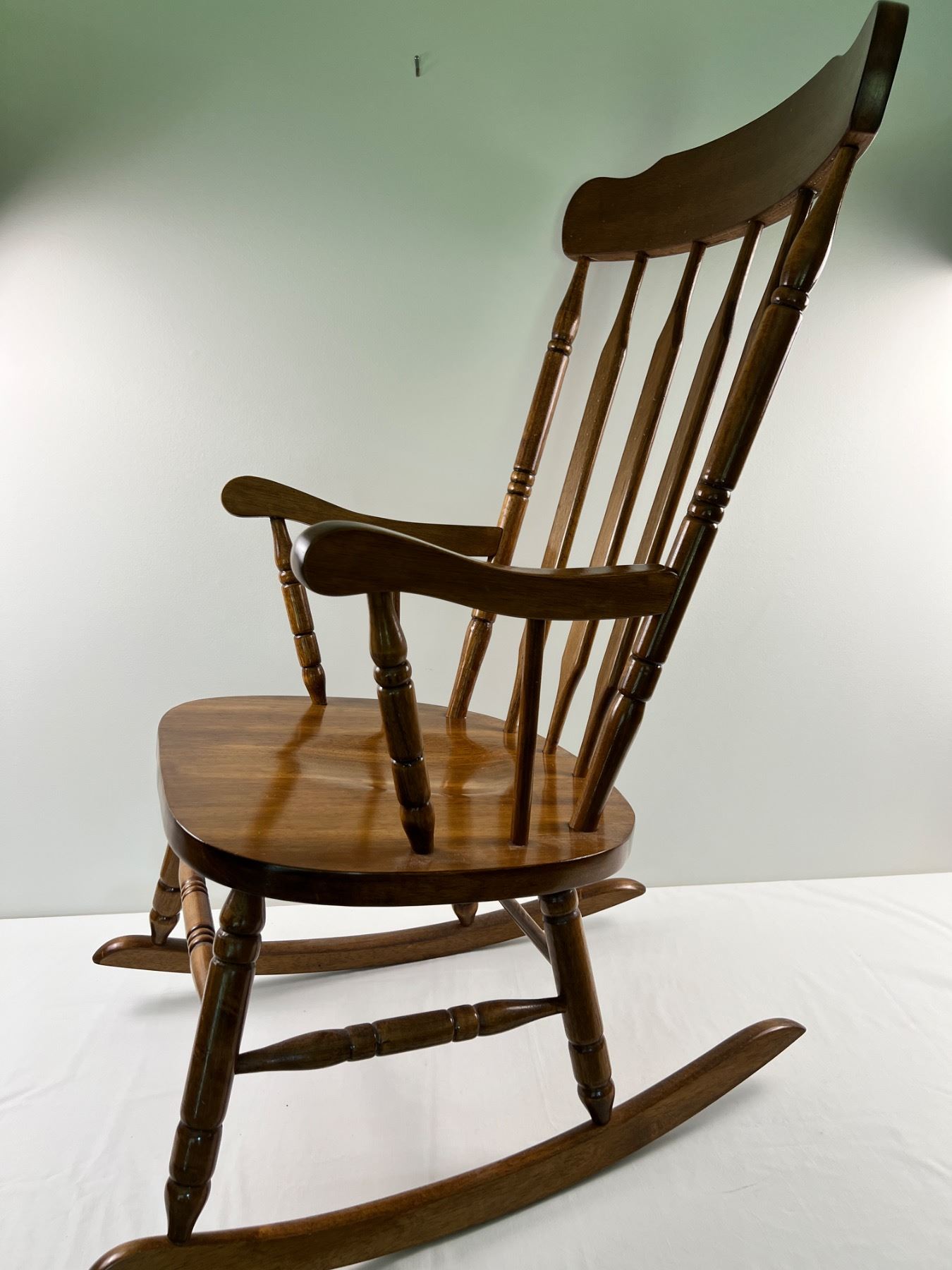 Vintage Wooden Rocking Chair - Sunrise Estate Services Ltd