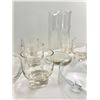Image 2 : Assorted Etched Glassware