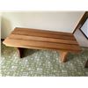 Image 1 : 4' Wood Bench