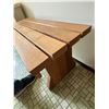 Image 3 : 4' Wood Bench