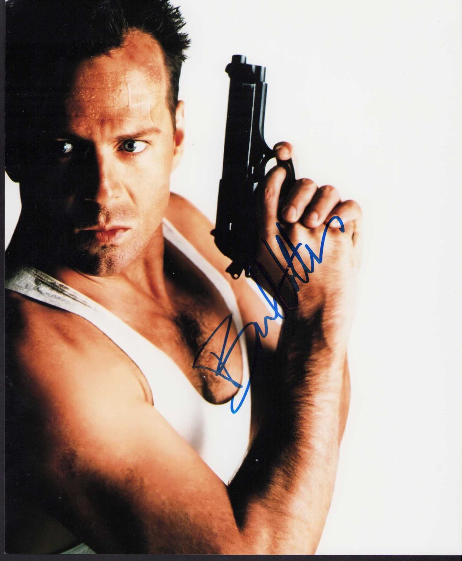 BRUCE WILLIS signed autographed photo  COA Hologram
