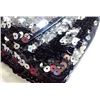 Image 6 : Chanel Black Silver-tone Sequin Leather Summer Night Single Flap Shoulder Bag