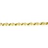 Image 7 : David Yurman 18K Gold 6.5" Wide Open Cable Link Chain Bracelet w/ Twisted Wire