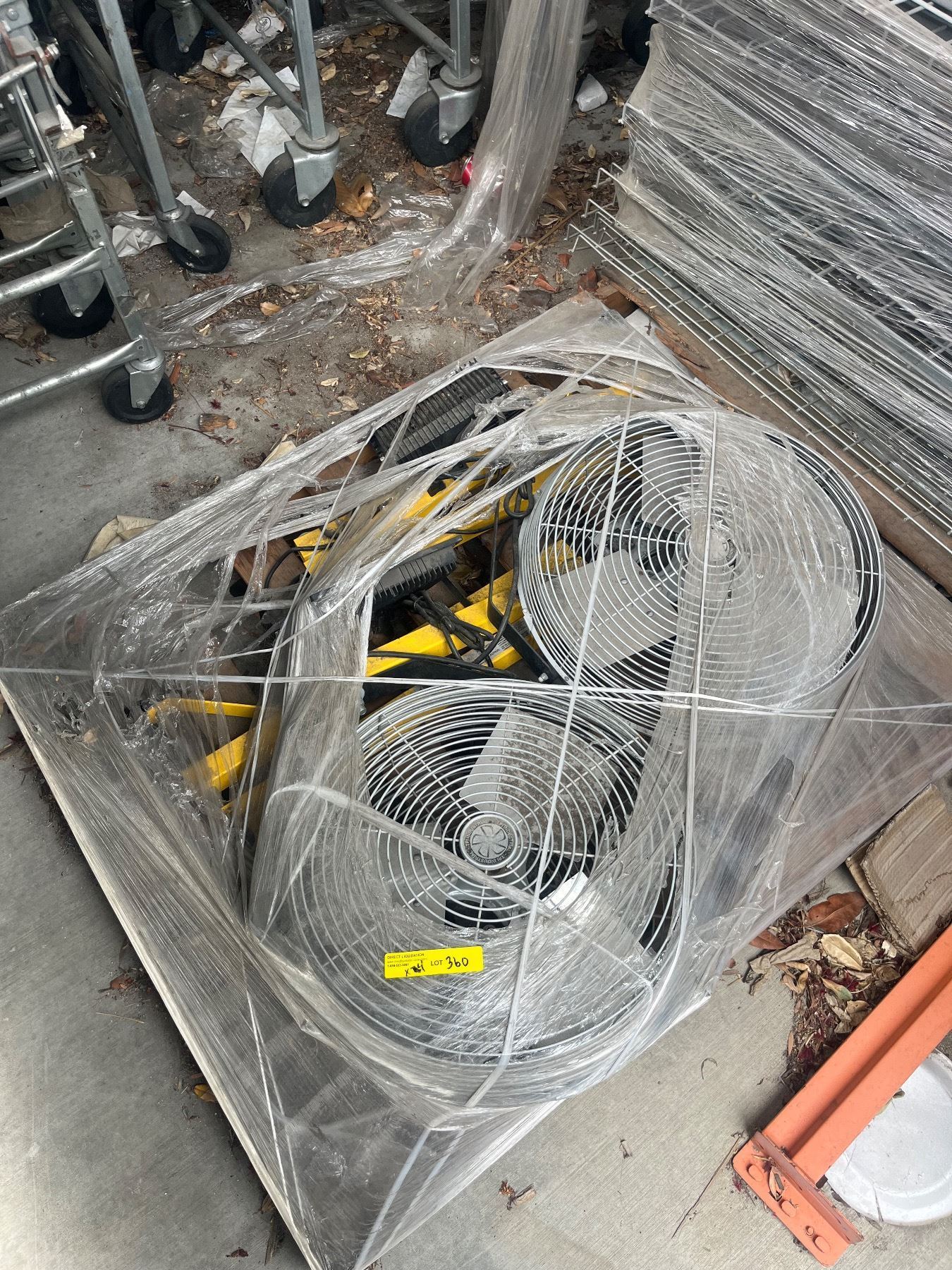 Pallet - Work Lights & Industrial Fans, Mesh Decking, Garbage Cans ...