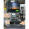 Image 2 : Shipping & Label workstation - includes Dell D11S desktop computer / Dell 19" monitor / Zebra ZP 450