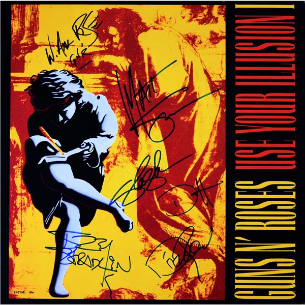 Guns N' Roses signed Use Your Illusion I album