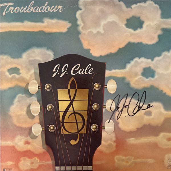 JJ Cale signed Troubadour album