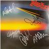 Image 1 : Judas Priest Point of Entry signed album. GFA Authenticated