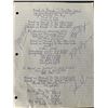 Image 1 : The Doors Band Signed handwritten Lyrics