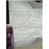 Image 2 : Signed, posters, and music lyrics