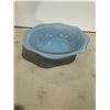 Image 1 : Blue Pyrex  spray ware bowl