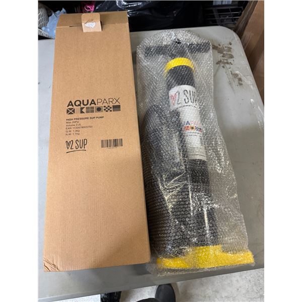 New aqua parx  high-pressure sup pump