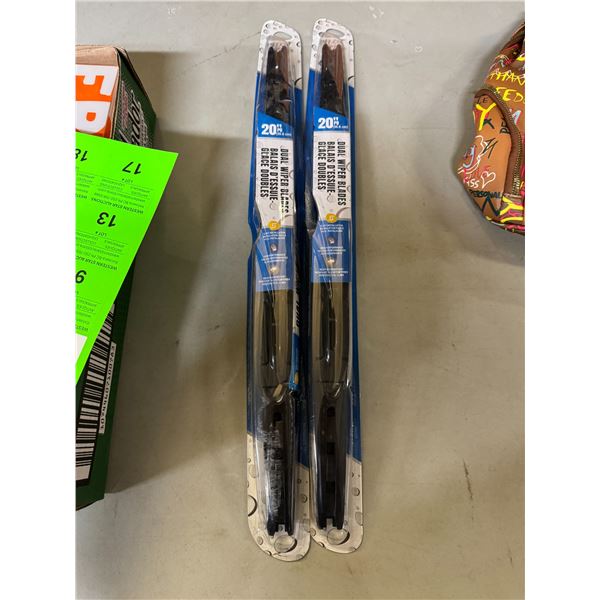 20 inch dual wiper blades
