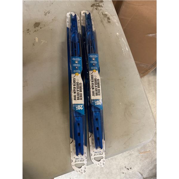 20 inch dual wiper blades