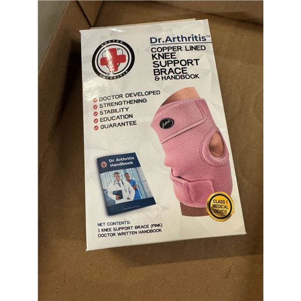 Copper line to knee support brace new