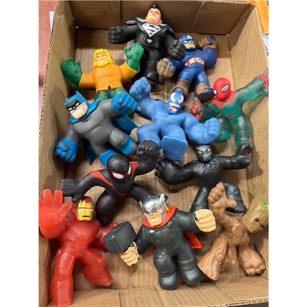 Rubbery figurines